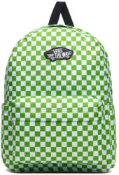Vans Old Skool Grom Check zöld-kockás hátizsák, 15" laptoptartóval 41 × 28 cm (VN000J3KFPB1)