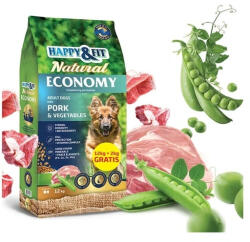 Happy&Fit Economy Adult with Pork and Vegetables 12+2kg