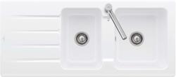 Villeroy & Boch Architectura - Kerámia mosogató 1160x510 mm, lefolyóval, CeramicPlus, alpesi fehér 338002R1 (338002R1)