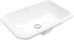 Villeroy & Boch Architectura - Beépített mosdókagyló, 570x370 mm mm, túlfolyóval, alpesi fehér színben 5A776001 (5A776001)