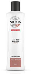 Nioxin System 3 (Shampoo Cleanser System 3 ) Finom színű, vékony haj 300 ml