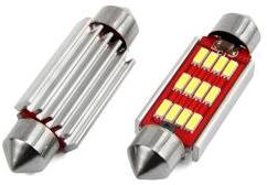  Szofita LED ROOF 10 SMD hűtőbordás CANBUS 12V, 36mm, 2 db (21295) (21295)