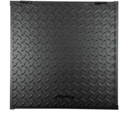  Capac camin 600 x 600 mm, negru (30220031)