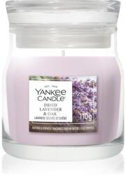 Yankee Candle Dried Lavender & Oak ароматна свещ Signature 110 гр