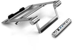 Epico USB-C HUB Multiport 8 8" notebook állvány (9915111900082)