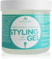 Kallos KJMN Wet Look Styling Gel vizes hatású hajzselé 275 ml