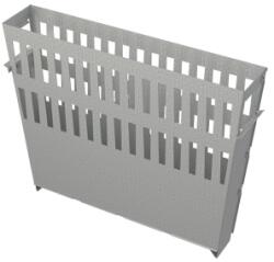 ALCA Cos Din Otel Galvanizat Pentru Captarea Murdariei - Avz-p013 (avz-p013)