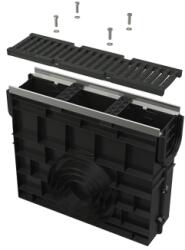 ALCA Rigola Colectare Pentru Avz103, Rama Galvanizata, Gratar Fonta, D400 (avz103r-r201)