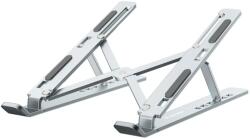 Wozinsky WDCX-X8S Összecsukható Állítható Laptop Állvány - Ezüst