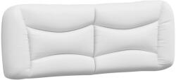 vidaXL fehér műbőr fejtámla párna Hvar 140 cm 374584 (374584)