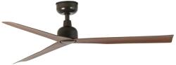 Faro Barcelona FARO 34372WT - Ventilator de tavan MARINE M, diametru 125 cm, maro/negru, IP44, WT + telecomandă (FA34372WT)