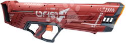 SPYRA Pistol cu apă cu încărcare mecanică SpyraDash Red Spyra cu indicator de nivel al rezervorului și rază de 9 metri de la 8 ani (SPDS1R)