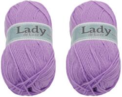 BELLATEX Lady NGM de luxe 100 g szett 2 db - 956 világoslila (14065)