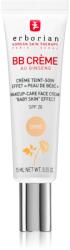 Erborian BB Cream tonizáló krém a bőr tökéletes külalakjáért SPF 20 kis csomagolás árnyalat Doré 15 ml