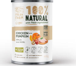  Fresh Farm Coarse pate with chicken, pumpkin, apples & herbs 800 g