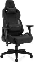 SENSE7 Sentinel gamer szék, textil anyag, 150 kg, fekete/szürke (8148252)