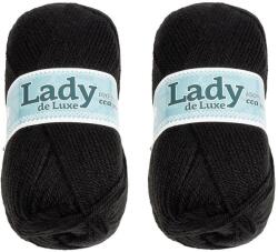 BELLATEX Lady NGM de luxe 100 g szett 2 db - 901 fekete (14043)