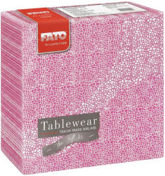 FATO Airlaid mintás szalvéta Mosaic Fuchsia - 1 rétegű, 40x40cm, 50 lap (88442900)