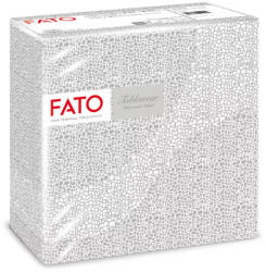 FATO Airlaid mintás szalvéta Mosaic Silver - 1 rétegű, 40x40cm, 50 lap (88443200)