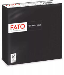 FATO Smart Table szalvéta Fekete - 2 rétegű, 33x33cm, 50 lap (82622500)