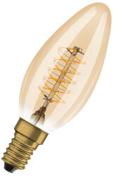 OSRAM Vintage 1906 E14 LED Classic Slim filament 3.4W, 250 lm, 2200 K, dimmelhető, arany (4099854606922)