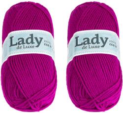 BELLATEX Lady NGM de luxe 100 g szett 2 db - 947 bordó (14048)