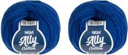 BELLATEX Ally cotton 50 g-os készlet 2 darab - 012 sötétkék (14055)