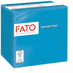 FATO Smart Table koktélszalvéta Türkizkék - 2 rétegű, 24x24cm, 100 lap (82232003)