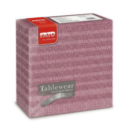 FATO Airlaid mintás szalvéta Lace Burgundy - 1 rétegű, 40x40cm, 50 lap (88442400)