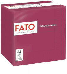 FATO Smart Table koktélszalvéta Bordó - 2 rétegű, 24x24cm, 100 lap (82543003)