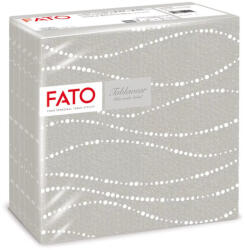 FATO Airlaid mintás szalvéta Perle Dove Grey - 1 rétegű, 40x40cm, 50 lap (88446600)