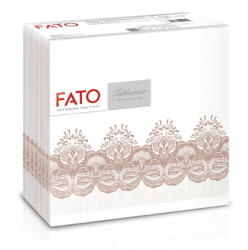 FATO Airlaid mintás szalvéta Bombay Cappuccino - 1 rétegű, 40x40cm, 50 lap (88447500)