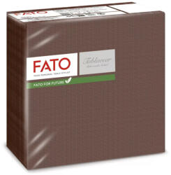 FATO Airlaid mintás szalvéta Shade Chocolate - 1 rétegű, 40x40cm, 50 lap (88444100)