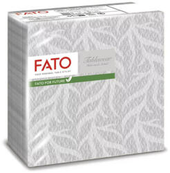 FATO Airlaid mintás szalvéta Reef Grey - 1 rétegű, 40x40cm, 50 lap (88405400)