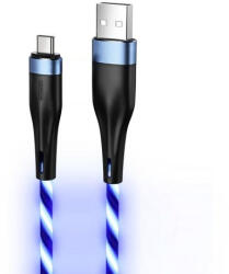 JOYROOM S-1224N3 Streamer USB Type-C 1.2M Adatkábel - Kék (6941237112361)