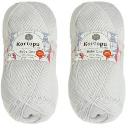 BELLATEX Baby One 100 g szett 2 db - 992 világosszürke (14013)