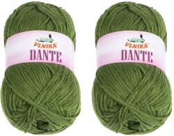 BELLATEX Dante 100 g-os készlet 2 darab - 1338 zöld (14029)