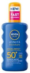 Nivea Spray de protecție solară Sun Protect & Moisture SPF50+ 200 ml
