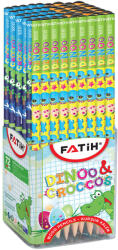 FATIH Creion negru Dinoo & Croccos FATIH - Set 72 (16830)