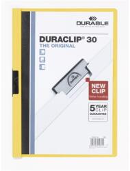 DURABLE Клипборд DURABLE Duraclip A/4 до 30 листа жълт 220004 (220004)