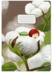 Aperta Caiet Aperta, Cotton soft, A5, 24 file, 90g, Tip 2 - Set 5 (CAI361)