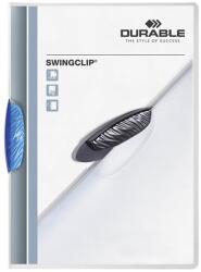 DURABLE Дълготрайна папка Swingclip A4 30 листа, синя, с клипс 226006 (226006)