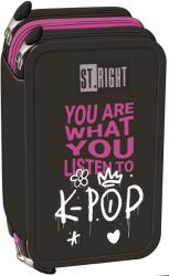 ST.RIGHT Penar cu accesorii St. Right K-Pop Rhythm - 3 fermoare (5903235301186) Penar