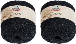 BELLATEX Lasie 50 g-os készlet 2 darab - 124 fekete (14069)