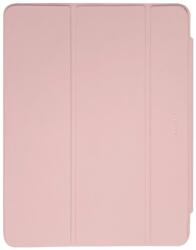 Macally Stand Case - полиуретанов калъф с поставка за iPad 10 (2022) (розов)