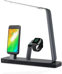4smarts LED Charging Station LoomiDock - докинг станция за зареждане на iPhone и Apple Watch (черен)