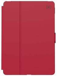 Speck Balance Folio Case - текстилен калъф и поставка за iPad 7 (2019) (червен)
