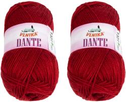 BELLATEX Dante 100 g szett 2 db - 1321 bordó (14026)