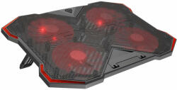 Genesis Laptop Cooling Pad Oxid 260 - охлаждаща ергономична  оставка за Mac и  реносими ком ютри до 17.3 инча (черен)