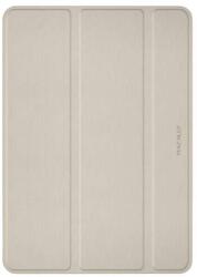 Macally Stand Case - полиуретанов калъф и поставка за iPad Air 3 (2019) (златист)